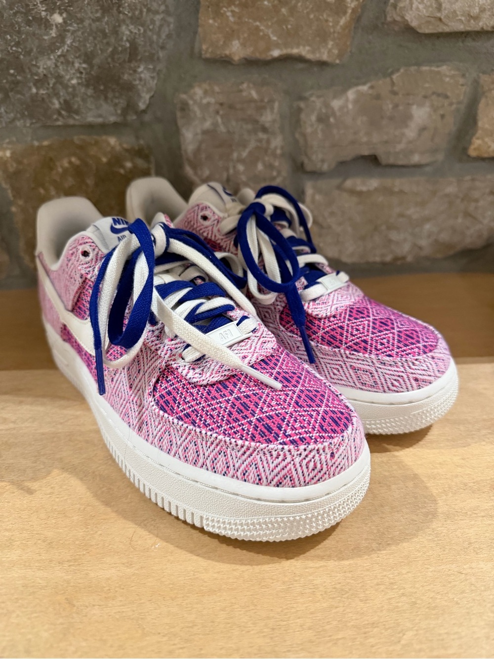 Nike Air Force 1 Low “Woven Together” Sneakers size 7 - Picture 2 of 14